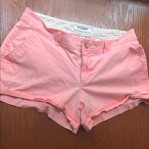 Pink old navy shorts